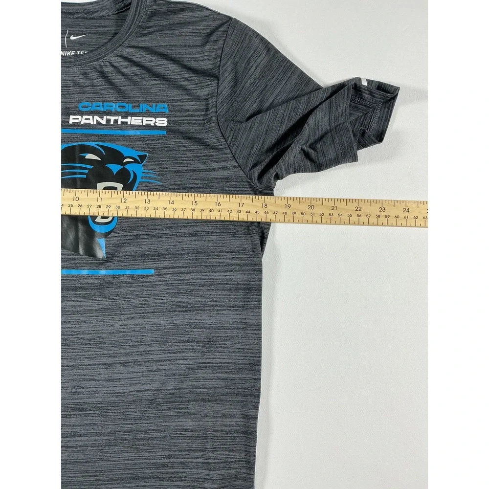 Nike Carolina Panthers Dri-FIT Youth Gray NFL On-Field Size L